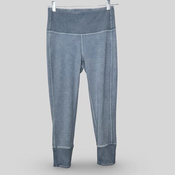 Lululemon Wunder Under Crop 23" *Ribbed - Picture 1 of 4